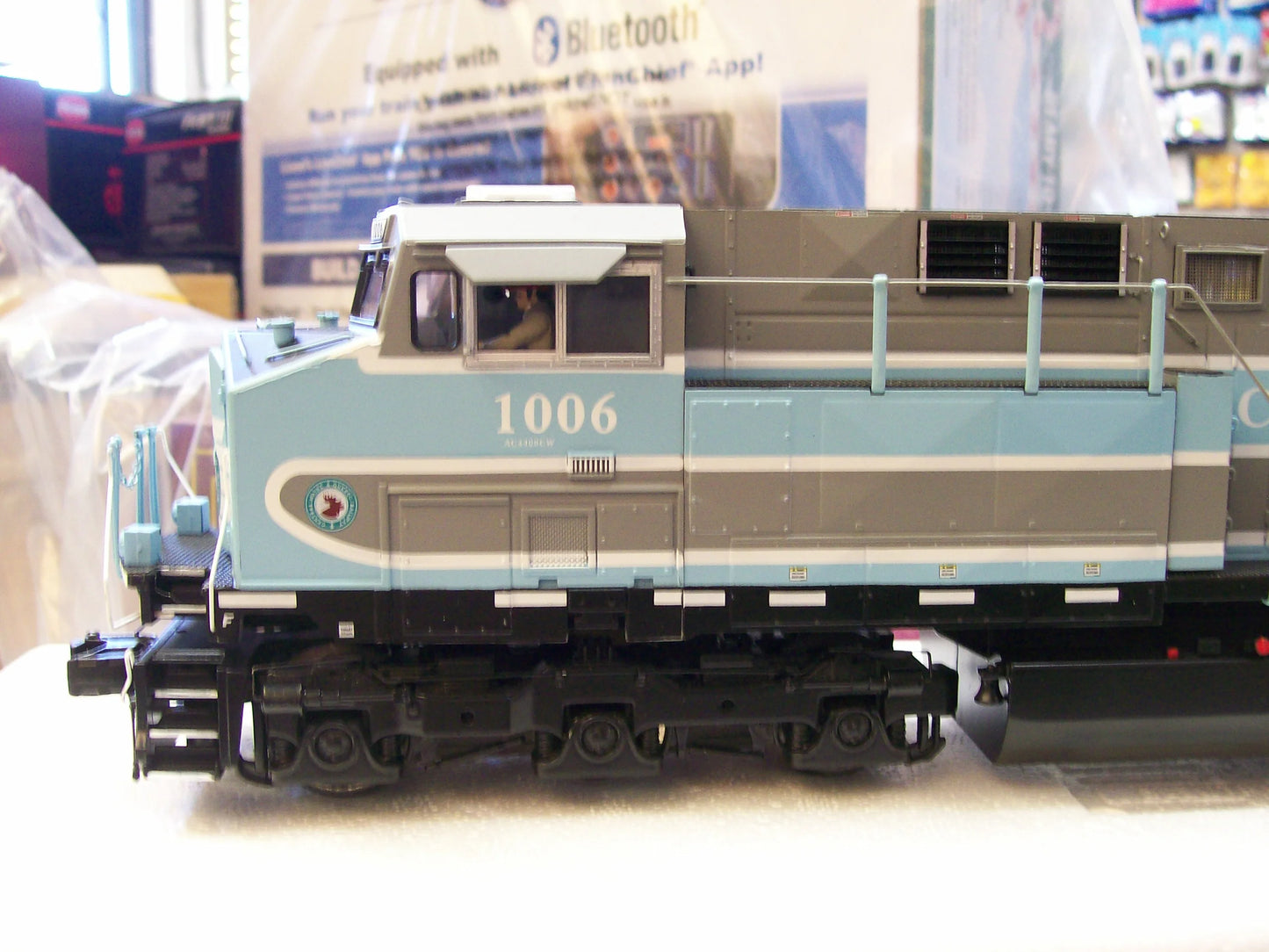 MTH Premier Central Maine & Quebec ) AC-4400 Cab # 1006 O Scale 3-Rail Proto 3.0