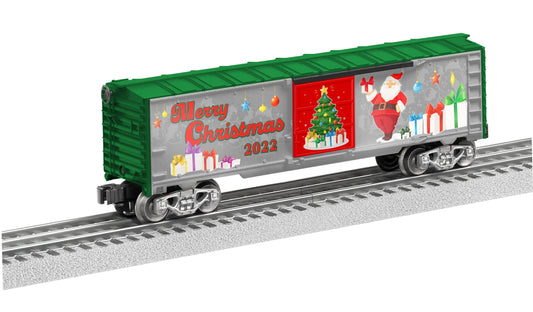 Lionel Annual 2022 Christmas Holiday O Gauge Box Car.. # 2228150