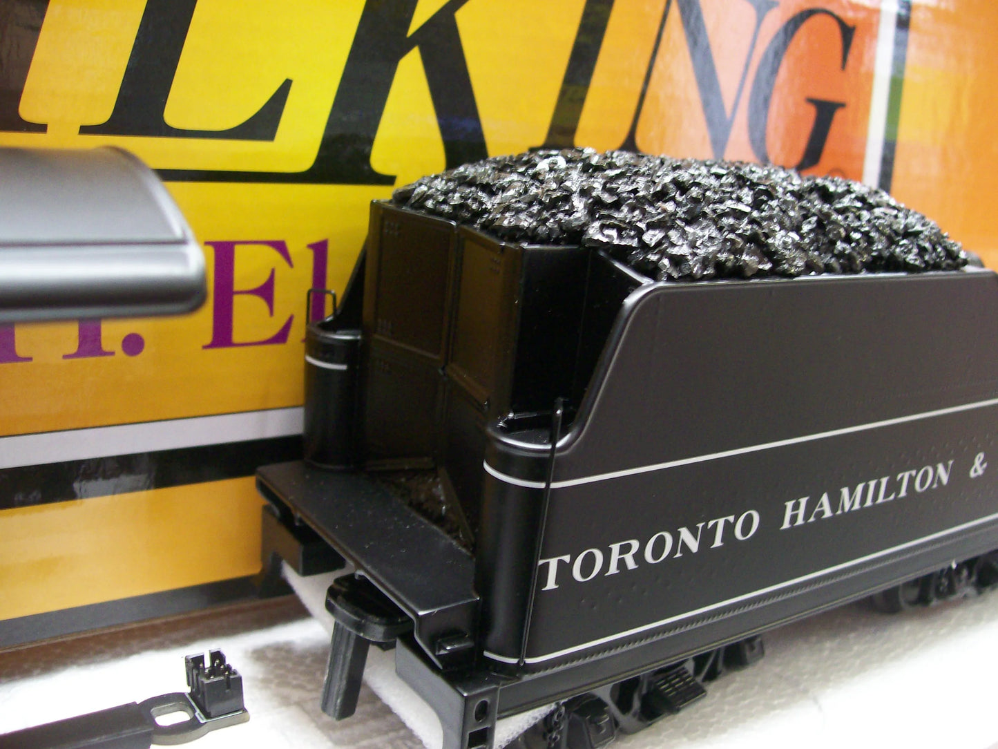 Custom Run by E-Z Catch MTH Toronto, Hamilton and Buffalo 0-6-0 Imperial Railking Switcher Loco Cab # 42