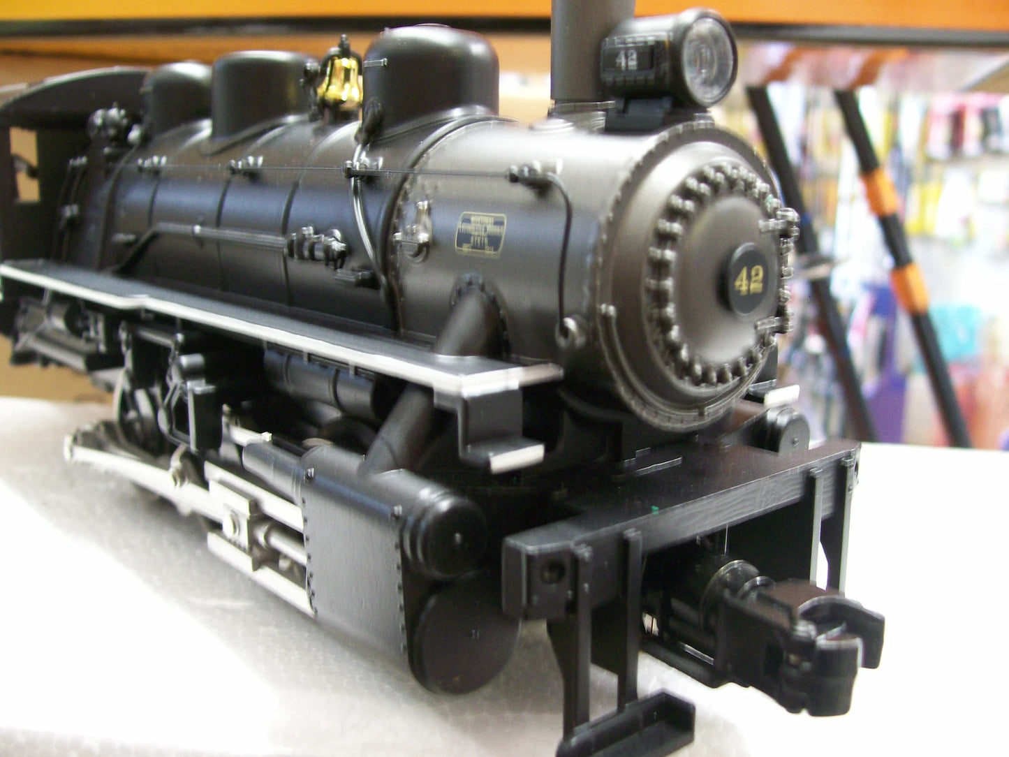 Custom Run by E-Z Catch MTH Toronto, Hamilton and Buffalo 0-6-0 Imperial Railking Switcher Loco Cab # 42