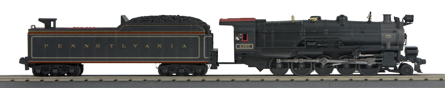 In Stock MTH Railking # 30-1874-1 2-10-0 Imperial Decapod Steam Engine (Long Haul Tender) w/Proto-Sound 3.0 - Pennsylvania  Cab # 4350