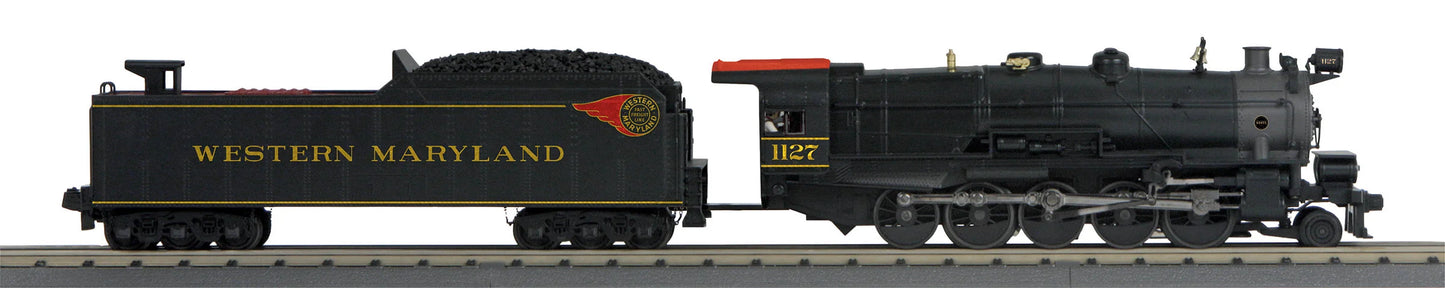 In Stock ( MTH Railking # 30-1875-1 ) Western Maryland 2-10-0 Imperial Decapod Steam Engine (Long Haul Tender) w/Proto-Sound 3.0