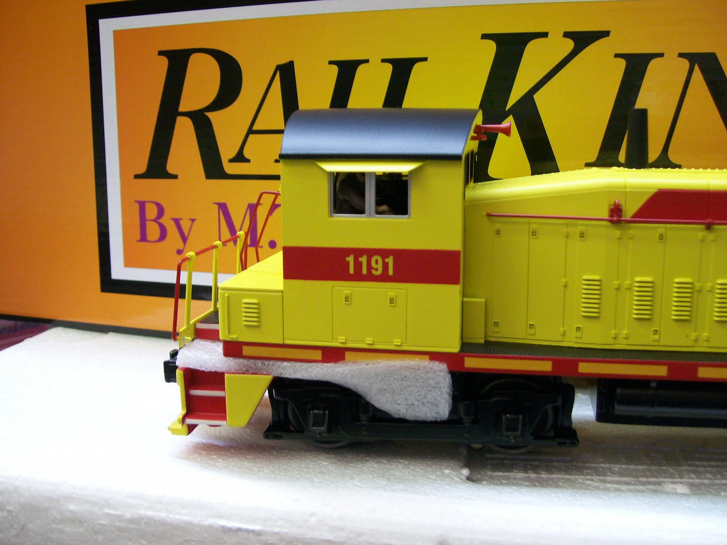 E-Z CATCH MTH CUSTOM GRANITE CITY WORK SW1200 RAILKING CAB # 1191