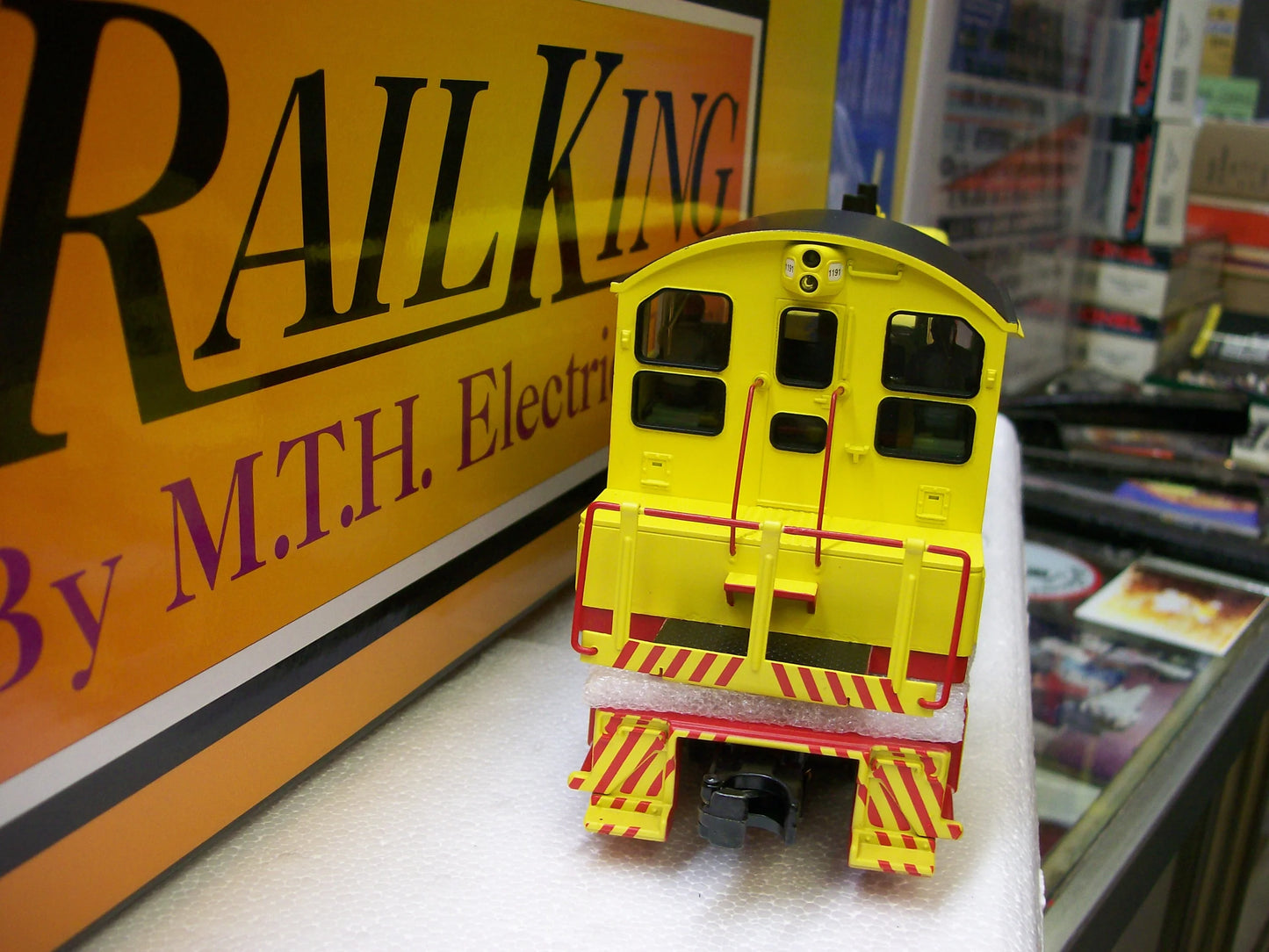 E-Z CATCH MTH CUSTOM GRANITE CITY WORK SW1200 RAILKING CAB # 1191