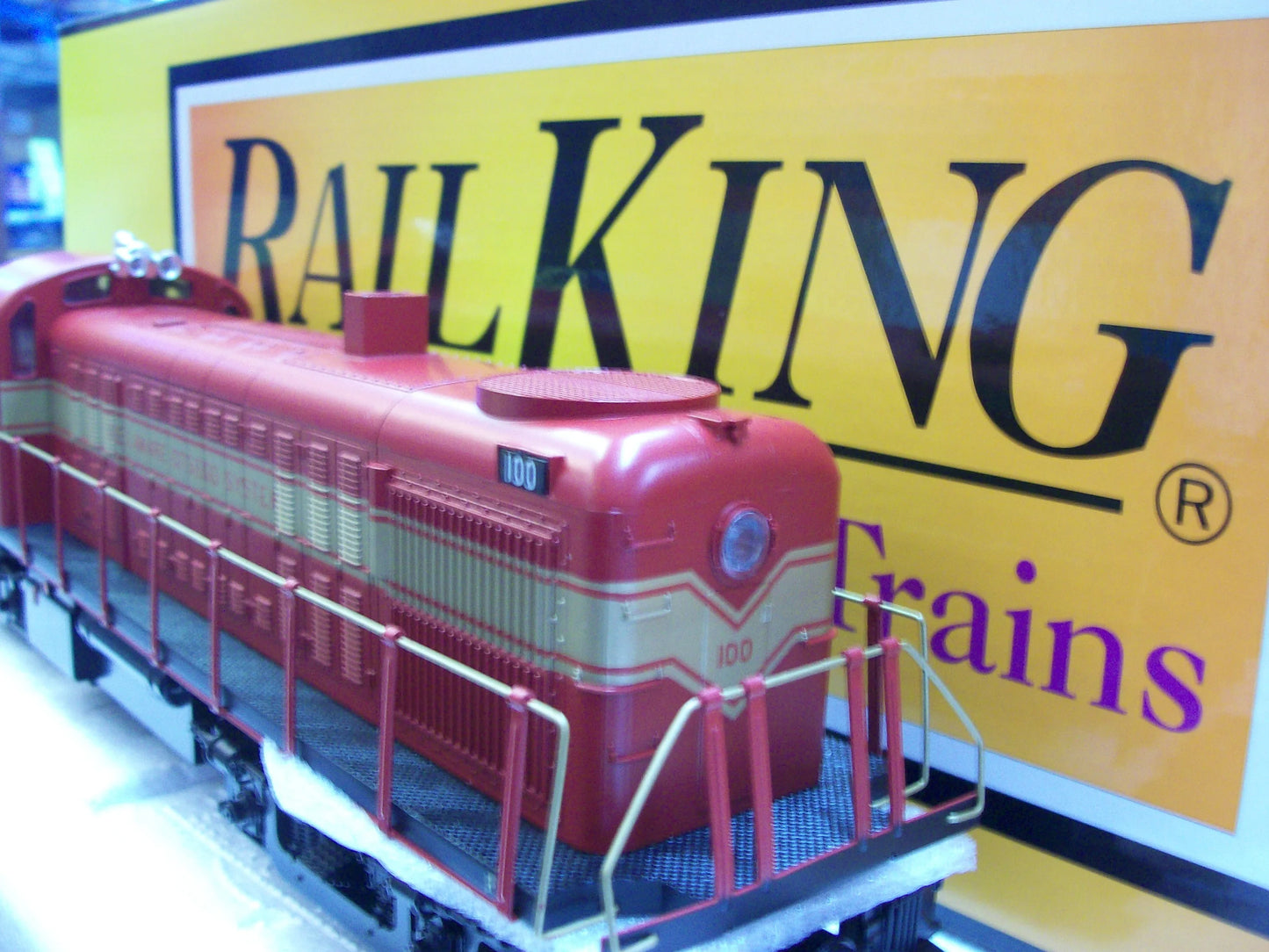 In Stock Exclusive E-Z Catch ( TWO PACK ) Delaware Otsego System RS-3 Railking Cab # 100 & 103