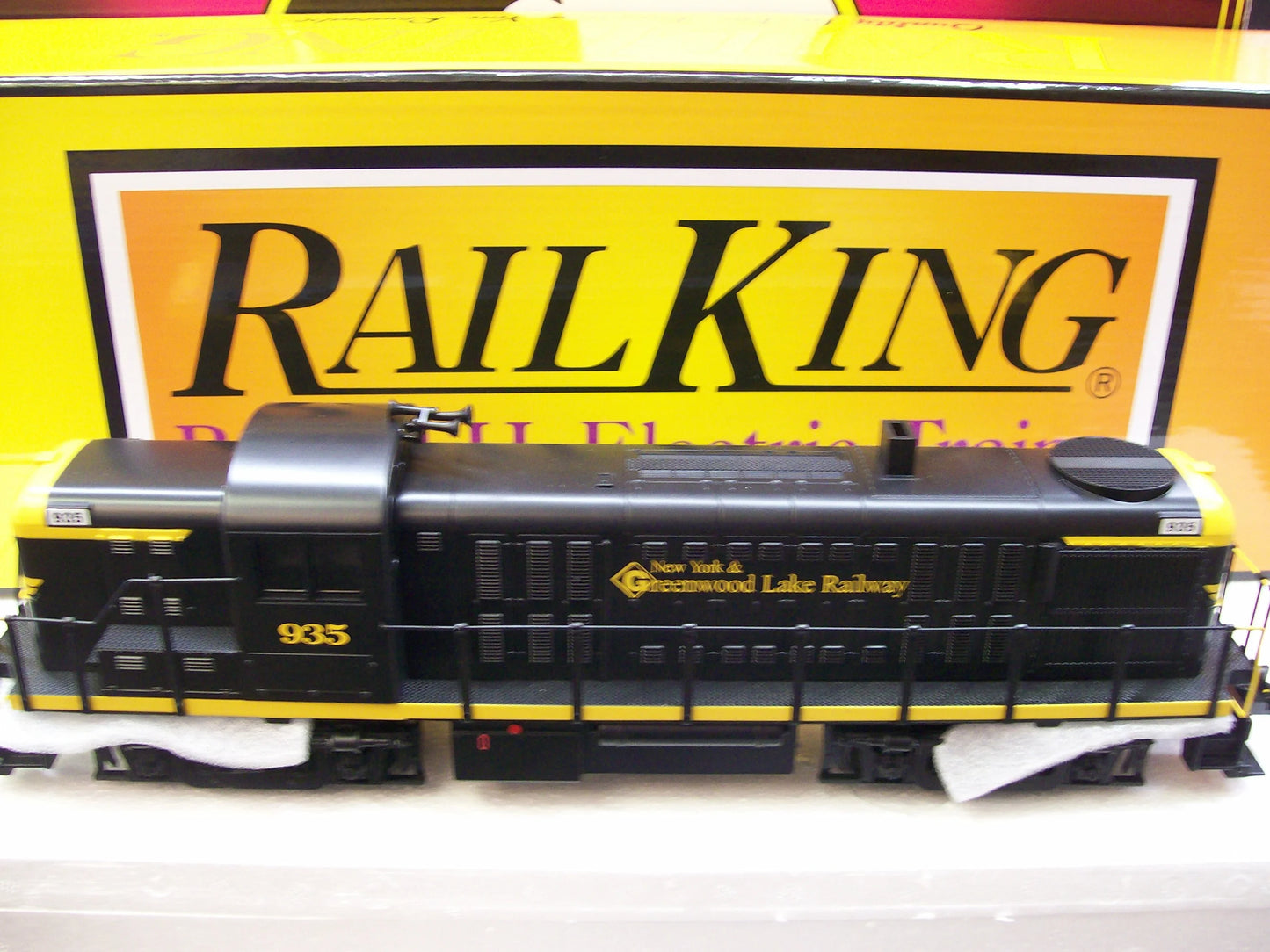 In Stock Exclusive E-Z Catch 2024 Custom Run MTH Railking # 30-21190-1 New York & Greenwood Lake RS-3 Cab # 935