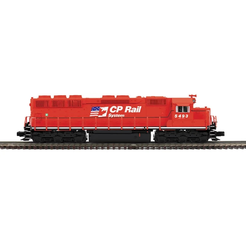 In Stock Atlas O Scale  PREMIER SD45 LOCOMOTIVE CP RAIL "DUAL FLAGS" #5493 (RED/WHITE) - 3RL