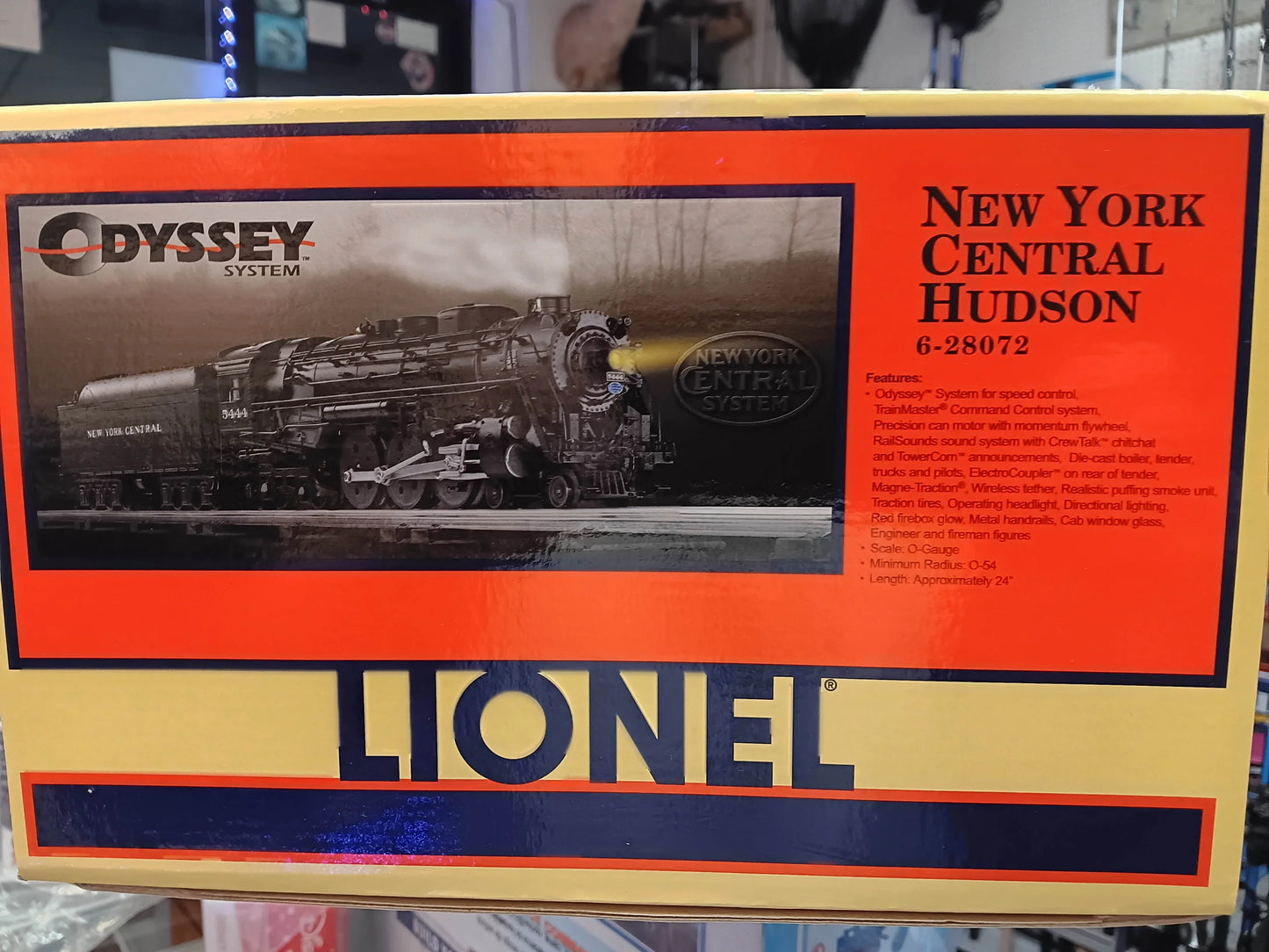 Lionel # 6-28072 ( Brand New ) New York Central TMCC 4-6-4 J-3a Hudson #5444