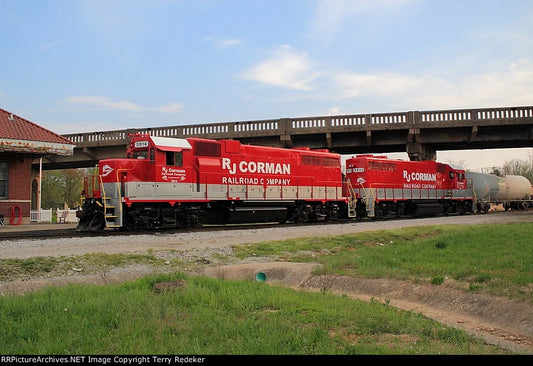 ETA Summer of 2025 ( E-Z Catch RJ Corman GP-38-3 Custom Atlas O Premier Cab # 3812 ( 3-rail )