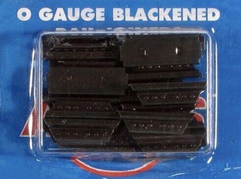 Atlas O Stock # 6092 Blackened Rail Joiners For Atlas O Track only (Pack of 16)