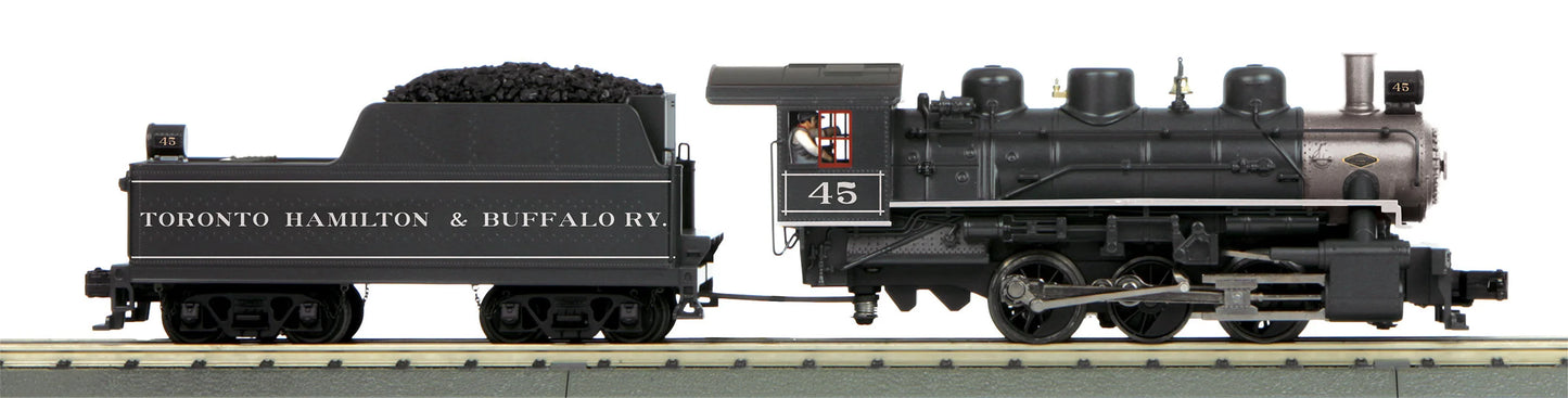 ( TWO-PACK ) In Stock E-Z Catch Custom Run Toronto, Hamilton and Buffalo 0-6-0 Imperial Railking Switcher Loco Cab # 42 & 45