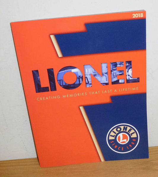 Lionel Year 2018 Volume One  ( Big Book ) Full Color Catalog