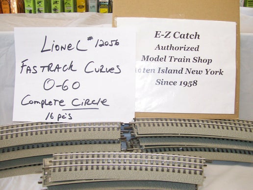 Lionel 6-12056 FASTRACK O60 CURVED TRACK ( Complete 16 section Circle )