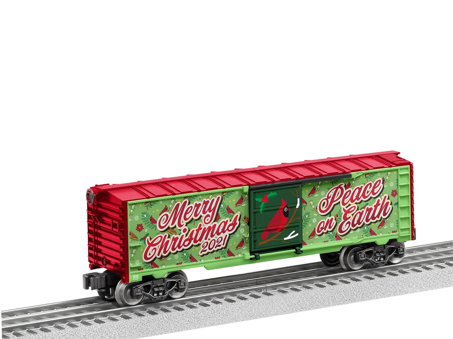 Lionel # 2128190 ( O Gauge ) Year 2021 Annual Holiday Christmas Box Car