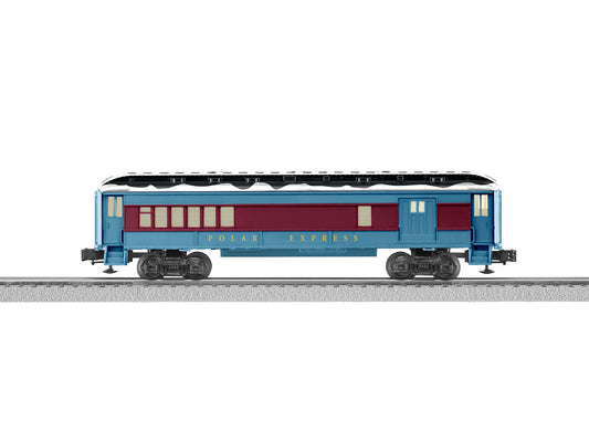 Lionel # 6-84600 ( O Gauge ) The Polar Express Combination Car! with Snow Roof.