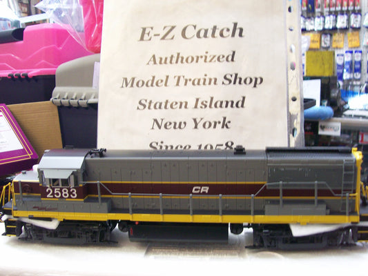 In Stock E-Z Catch Custom Run MTH Premier Conrail ( Patch )  U-25-B Diesel Locomotive Cab # 2583 (