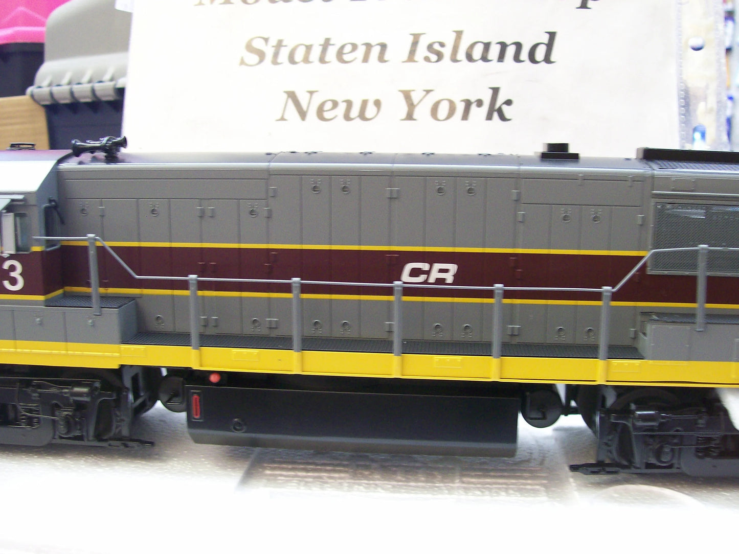 In Stock E-Z Catch Custom Run MTH Premier Conrail ( Patch )  U-25-B Diesel Locomotive Cab # 2583 (