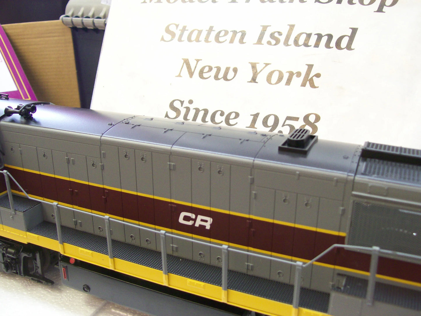 In Stock E-Z Catch Custom Run MTH Premier Conrail ( Patch )  U-25-B Diesel Locomotive Cab # 2583 (