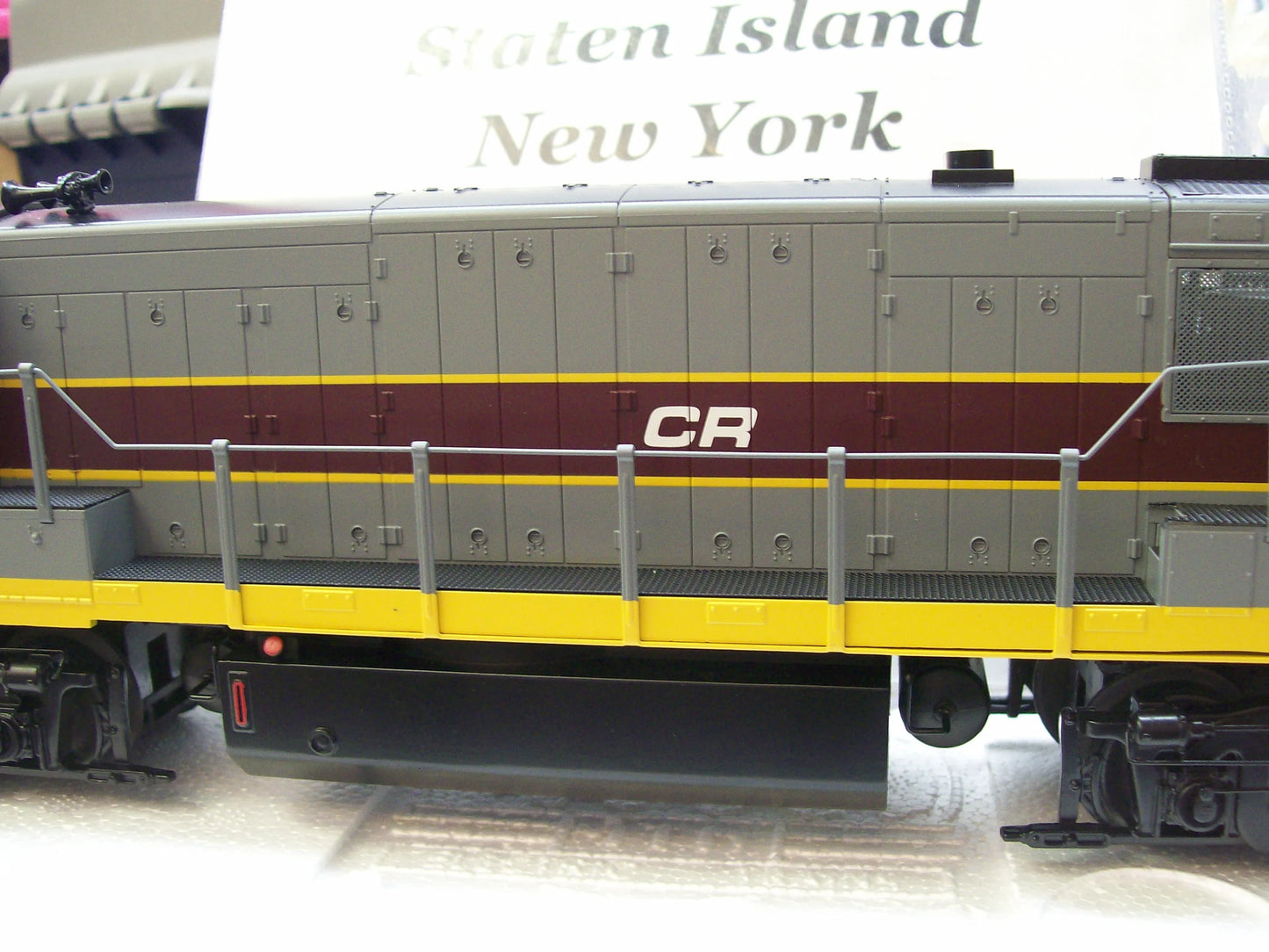 In Stock E-Z Catch Custom Run MTH Premier Conrail ( Patch )  U-25-B Diesel Locomotive Cab # 2583 (