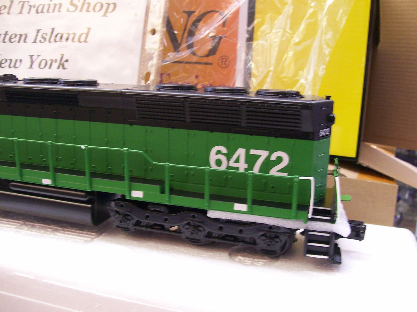 MTH Custom Run Railking Scale Burlington Northern SD-45 Diesel Engine w/Proto-Sound 3.0 Cab # 6472