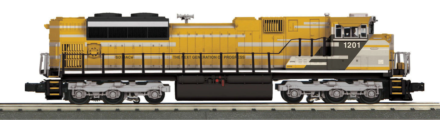 In Stock ( E-Z Catch Custom ) MTH Railking EMD Demo. SD70-ACe Cab # 1201