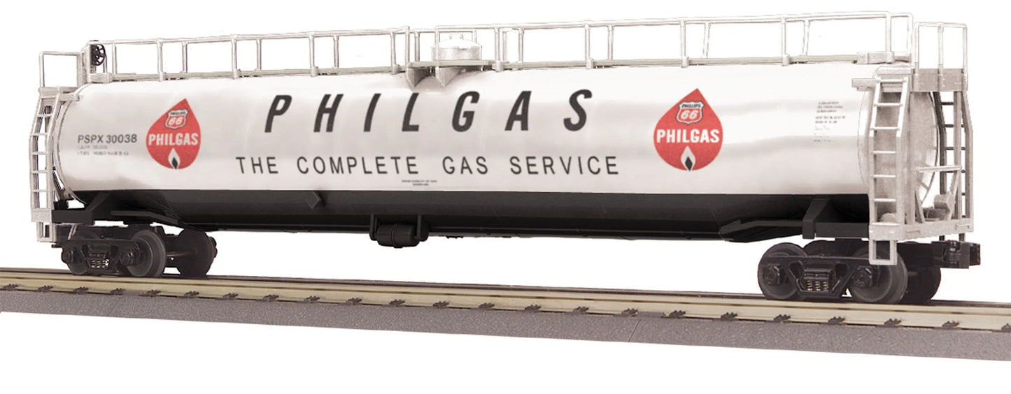 MTH # 30-73427 ( O Gauge ) RailKing Philgas 33K Gallon Tank Car