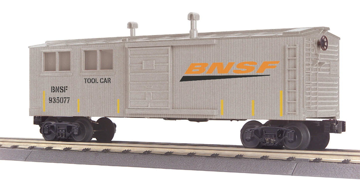 MTH # 30-79479 ( O Gauge ) Railking BNSF Engineering Car