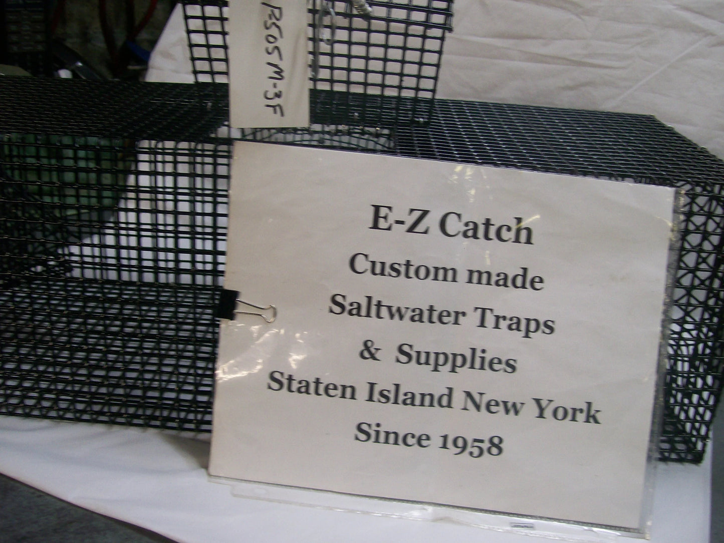 E-Z Catch # P-505M-3F ( Premium Hand Made ) 3-Funnel Minnow & Killie Trap