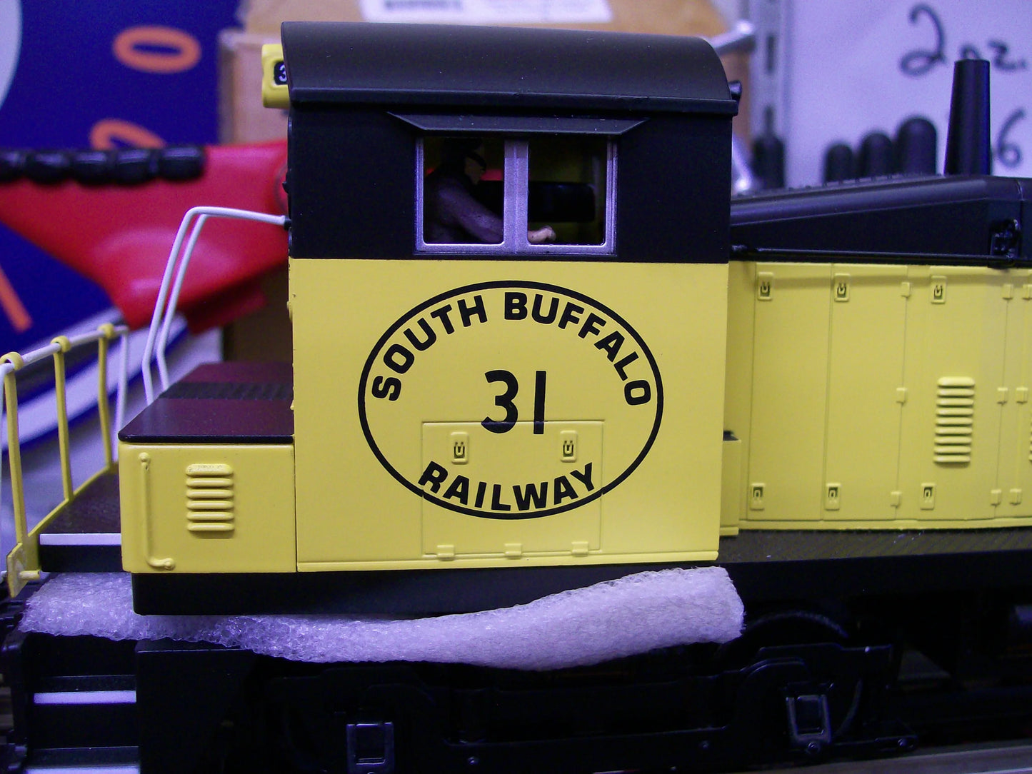 EXCLUSIVE E-Z CATCH MTH CUSTOM SOUTH BUFFALO RAILWAY SW-1200 CAB 30