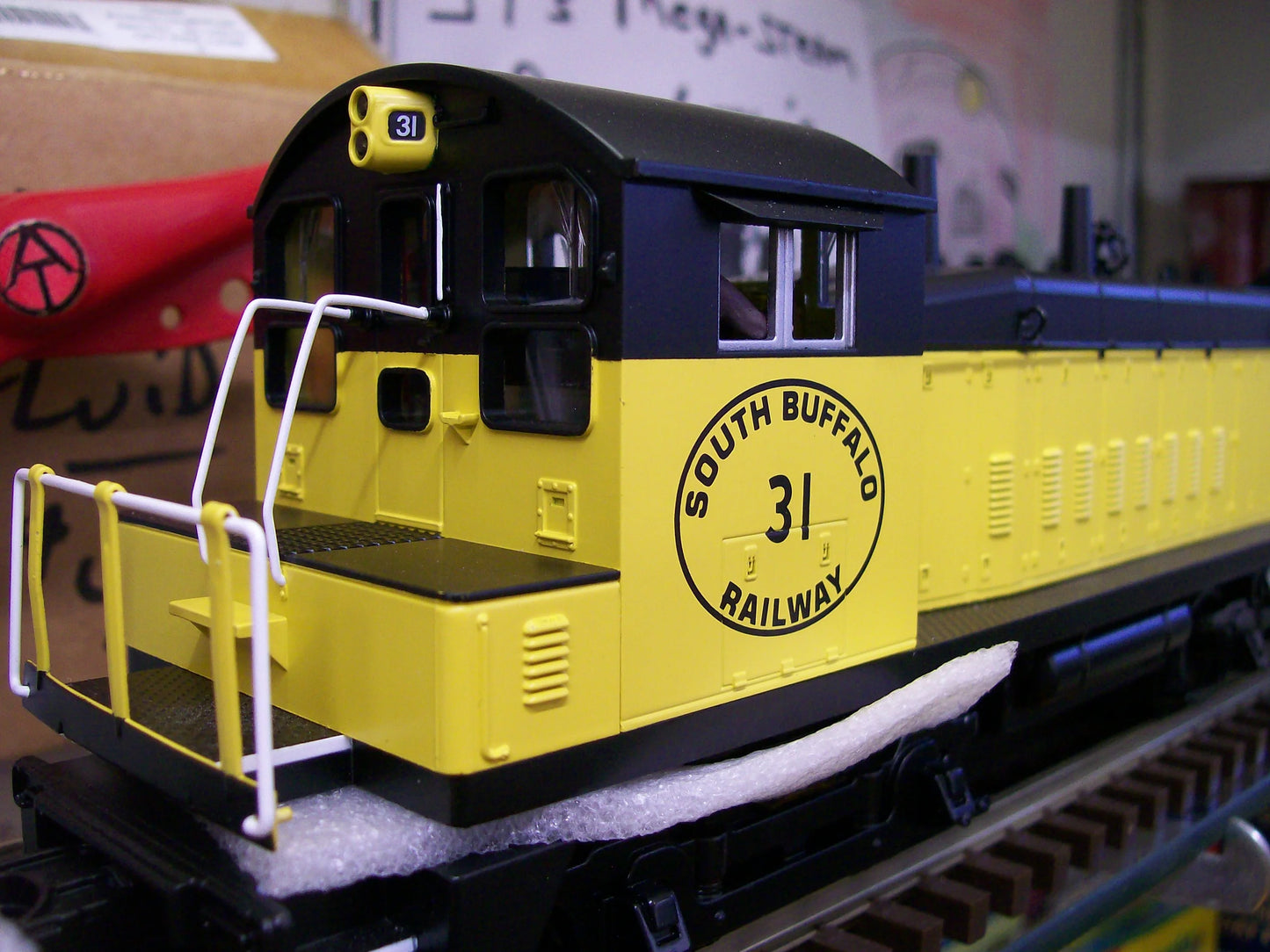 EXCLUSIVE E-Z CATCH MTH CUSTOM SOUTH BUFFALO RAILWAY SW-1200 CAB 30