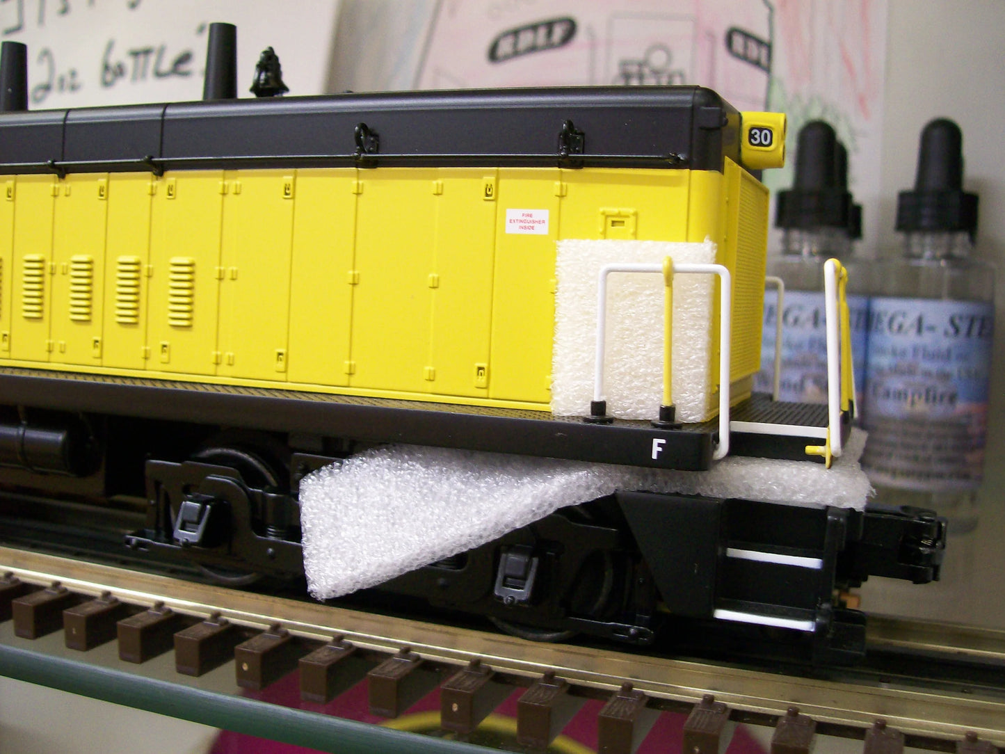 EXCLUSIVE E-Z CATCH MTH CUSTOM SOUTH BUFFALO RAILWAY SW-1200 CAB 30