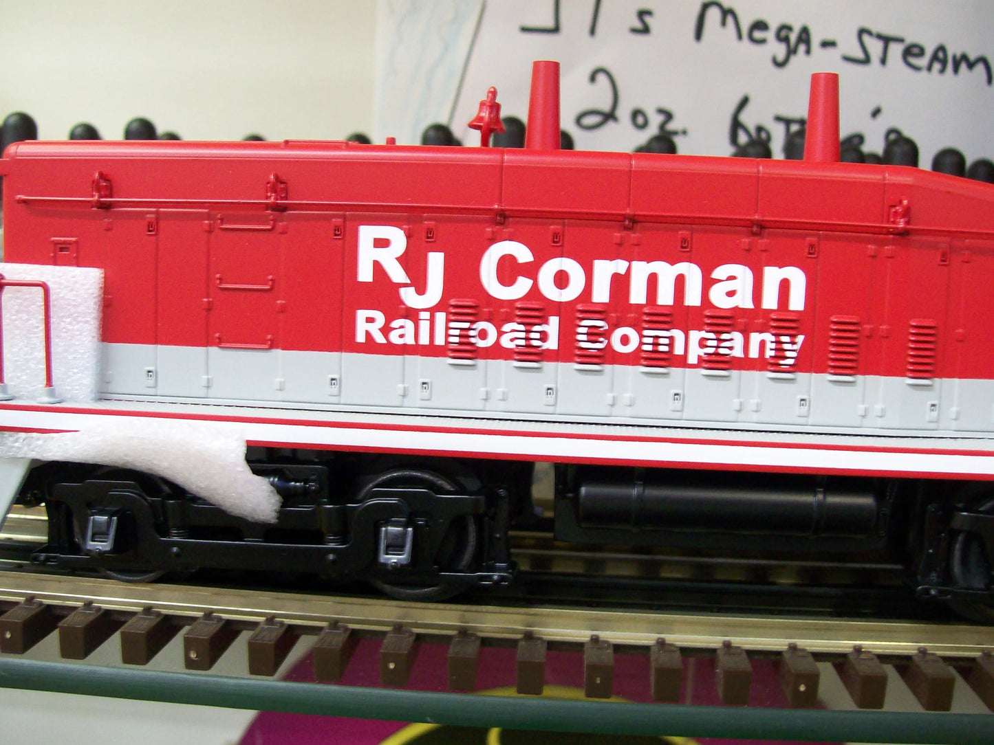 E-Z CATCH MTH CUSTOM RJ CORMAN SW1200 RAILKING CAB # 1307