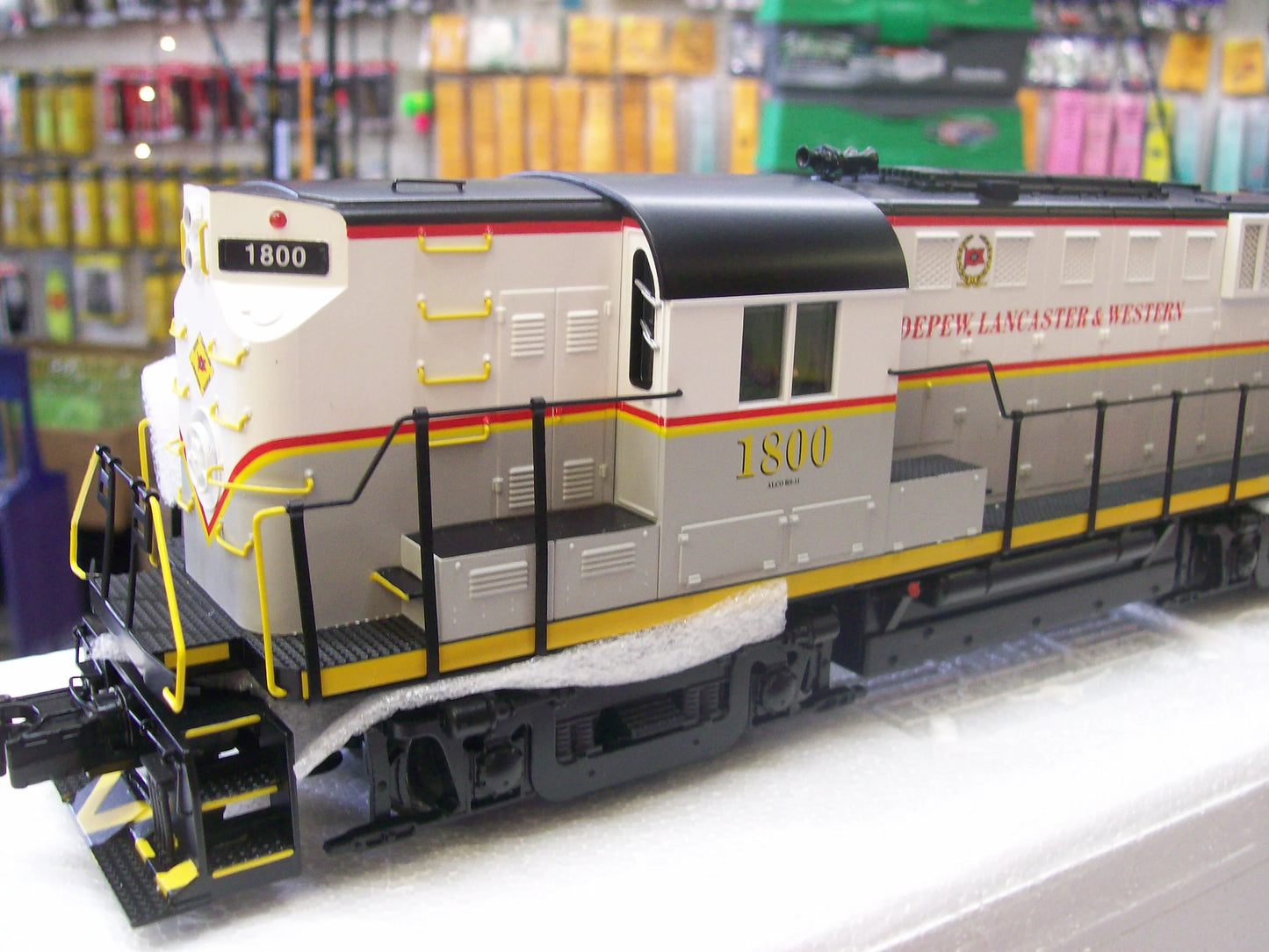 Exclusive E-Z Catch Custom Run MTH Premier Depew Lancaster & Western RS-11 Diesel Cab # 1804