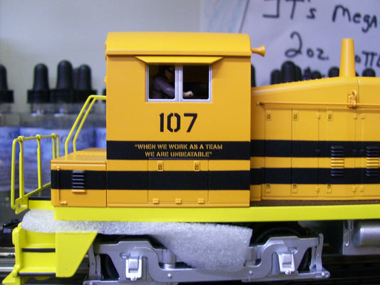 Exclusive E-Z Catch MTH Railking SW 1200 Railking Rochester & Southern Cab # 107