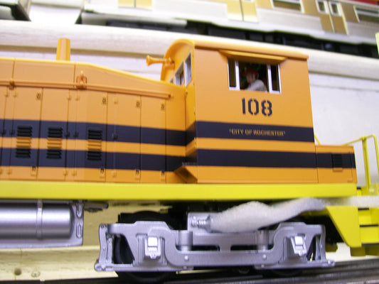 Exclusive E-Z Catch MTH Railking SW 1200 Railking Rochester & Southern Cab # 108