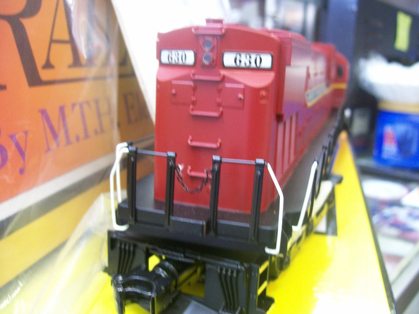 ( SOLD OUT ) EXCLUSIVE CUSTOM RUN MTH WESTERN NEW YORK & PENNSY C-630 RAILKING ALCO DIESEL