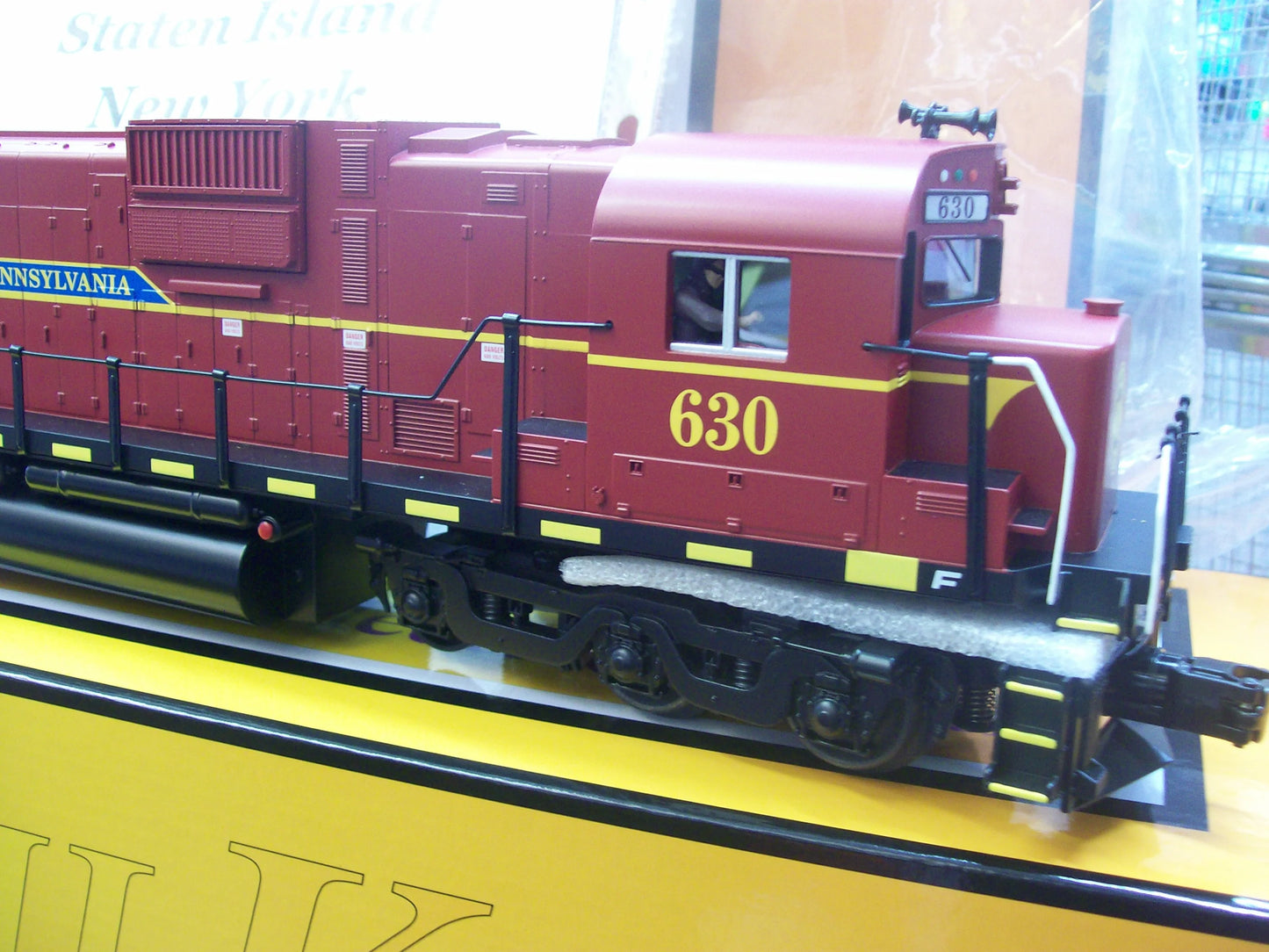 ( SOLD OUT ) EXCLUSIVE CUSTOM RUN MTH WESTERN NEW YORK & PENNSY C-630 RAILKING ALCO DIESEL