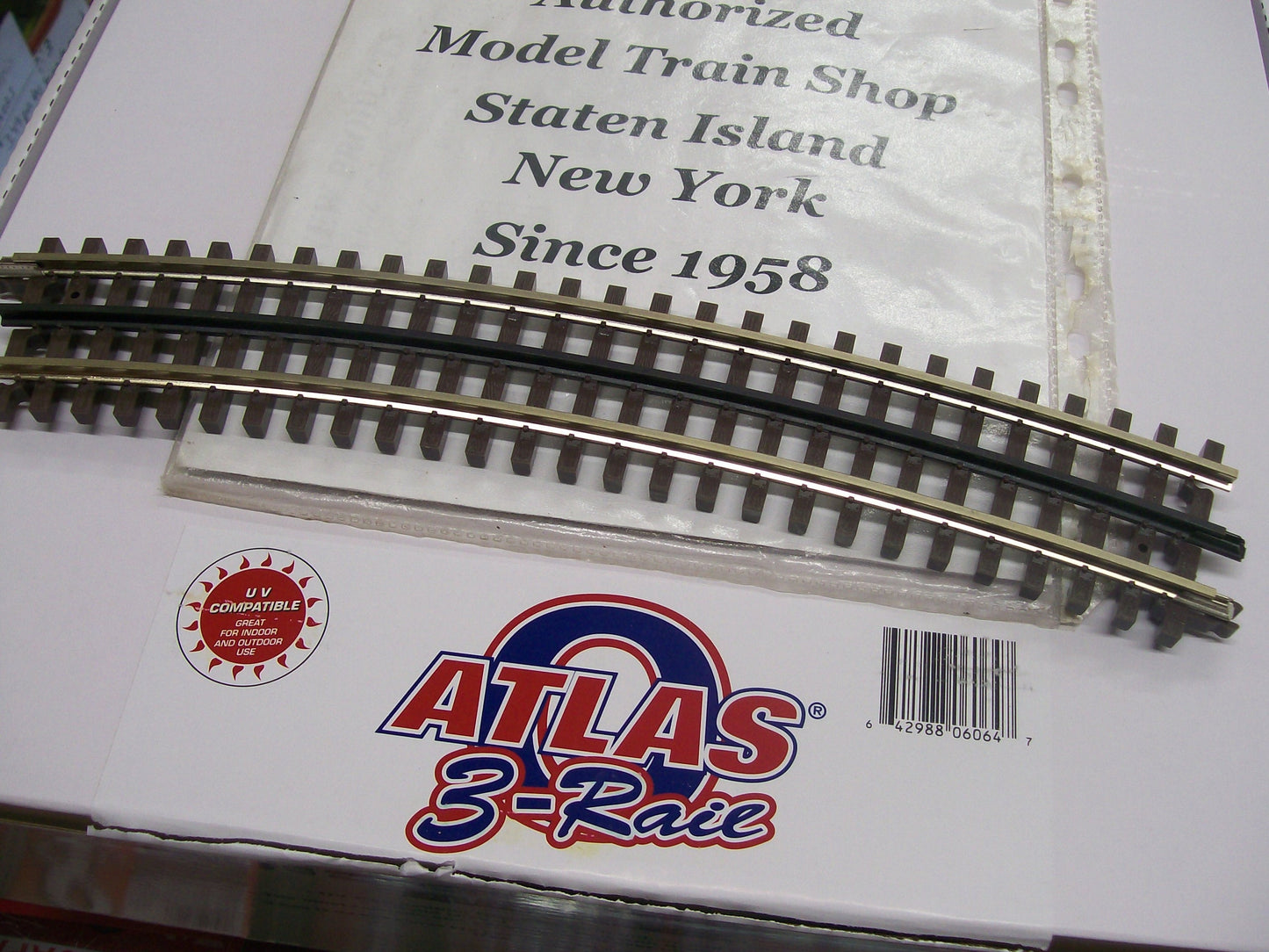 Atlas O # 6064 ( 0-63 COMPLETE CIRCLE ) O Scale Solid Nickel Silver 3-Rail ( 16pcs)