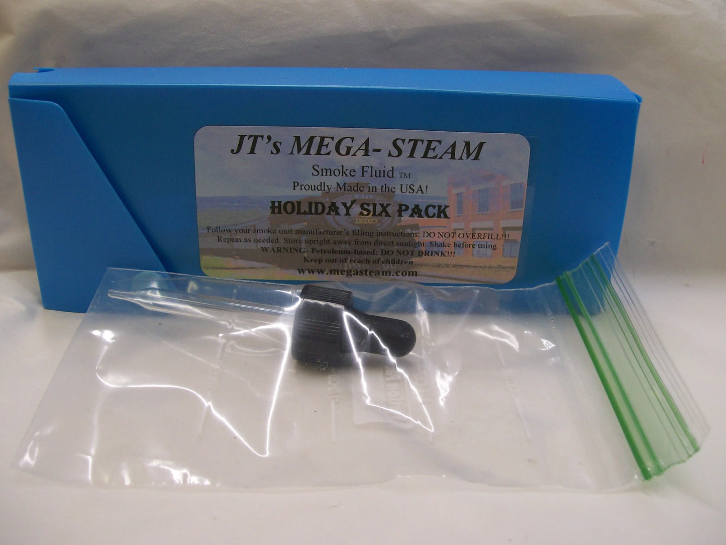 JT's Mega Steam Holiday Six Pack (Eye dropper included) Contains Six Different Scents