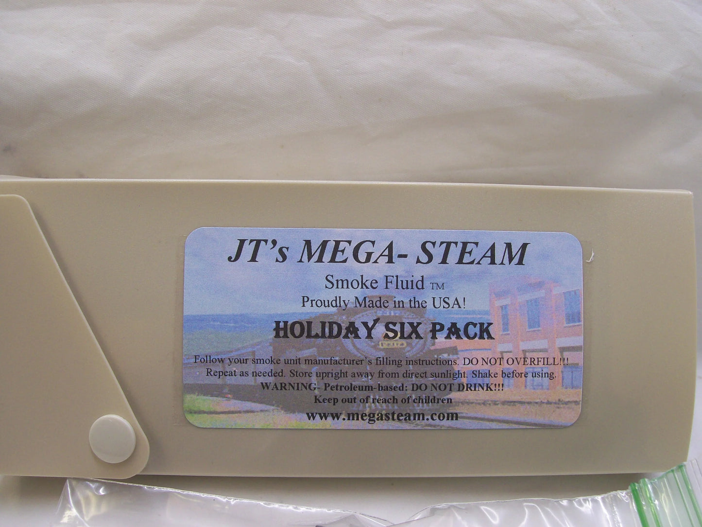 JT's Mega Steam Holiday Six Pack (Eye dropper included) Contains Six Different Scents