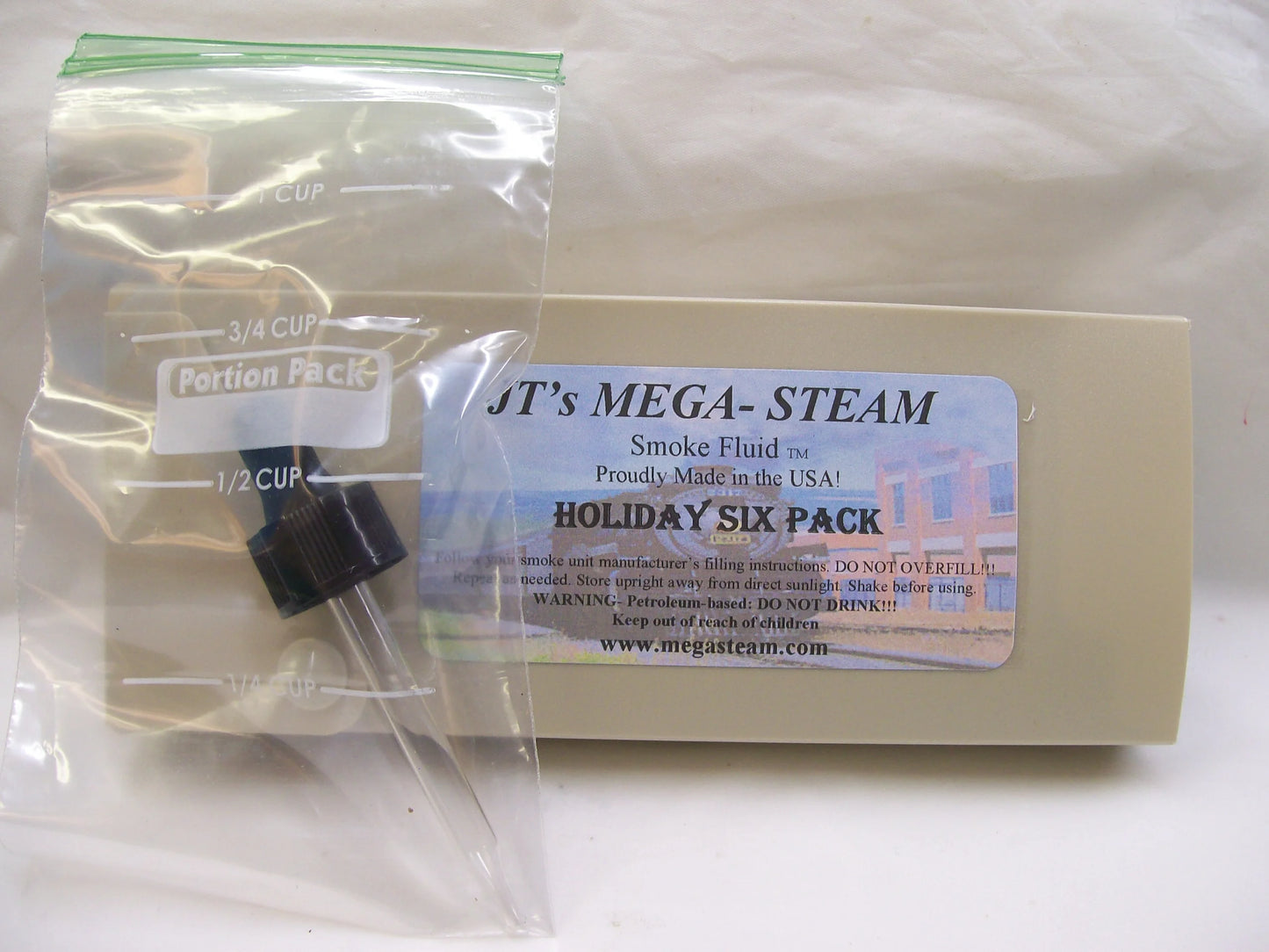 JT's Mega Steam Holiday Six Pack (Eye dropper included) Contains Six Different Scents