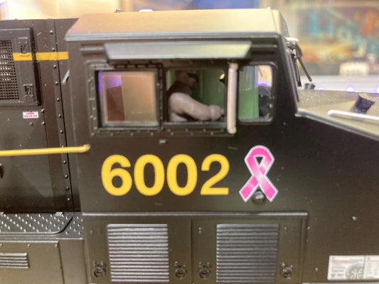 In Stock Custom ( E-Z Catch Exclusive WNY&P ) Cab # 6002 Cancer Awareness MTH Premier AC-6000