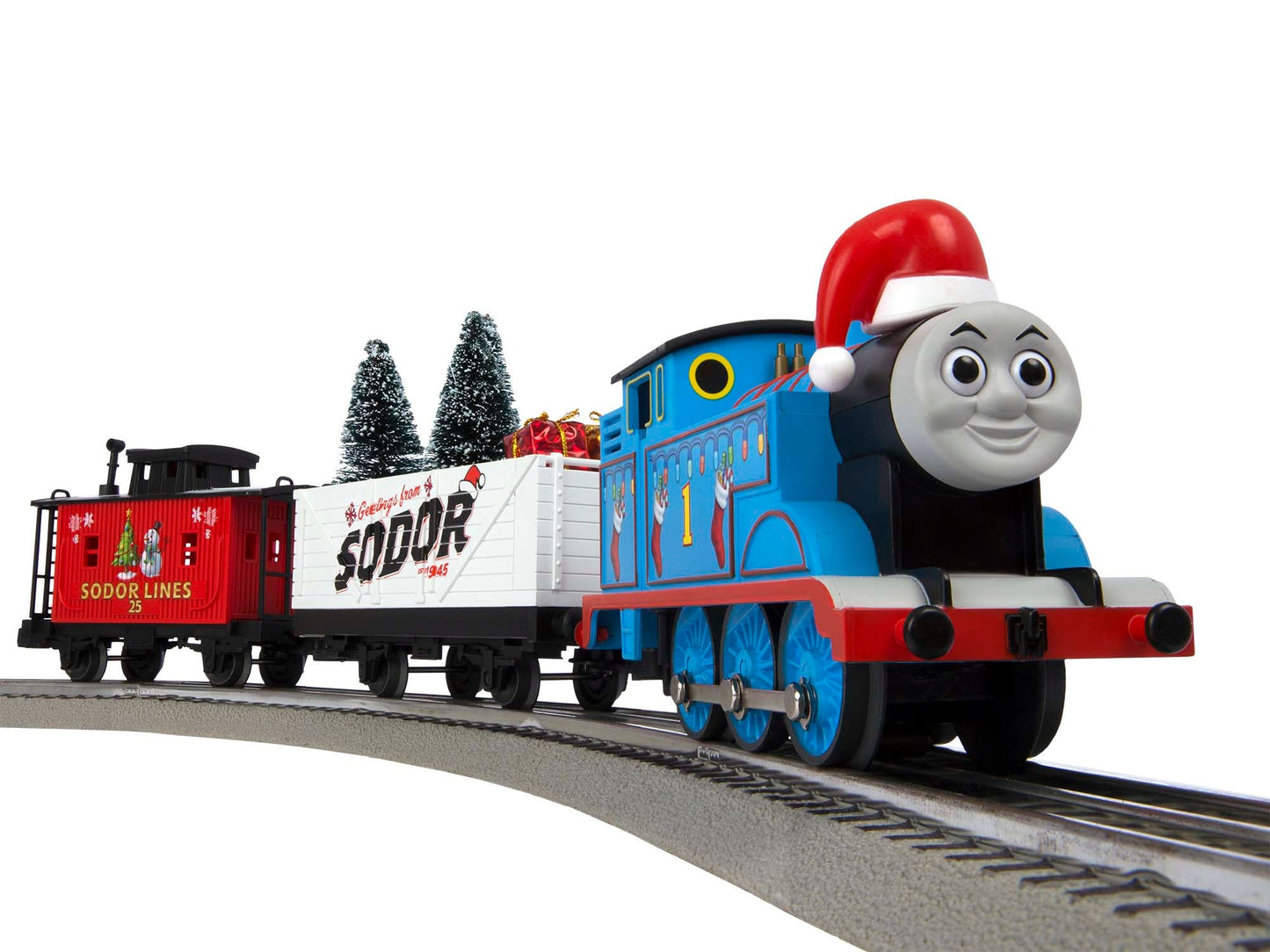 Brand New Lionel # 6-85324  Thomas & Friends Christmas Freight LionChief Set with Bluetooth