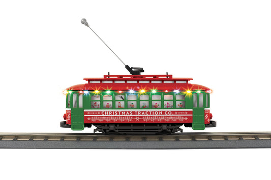 In Stock ( Christmas Bump & Go Trolley with LED Lights ) # 30-5244 ( 2024 version )